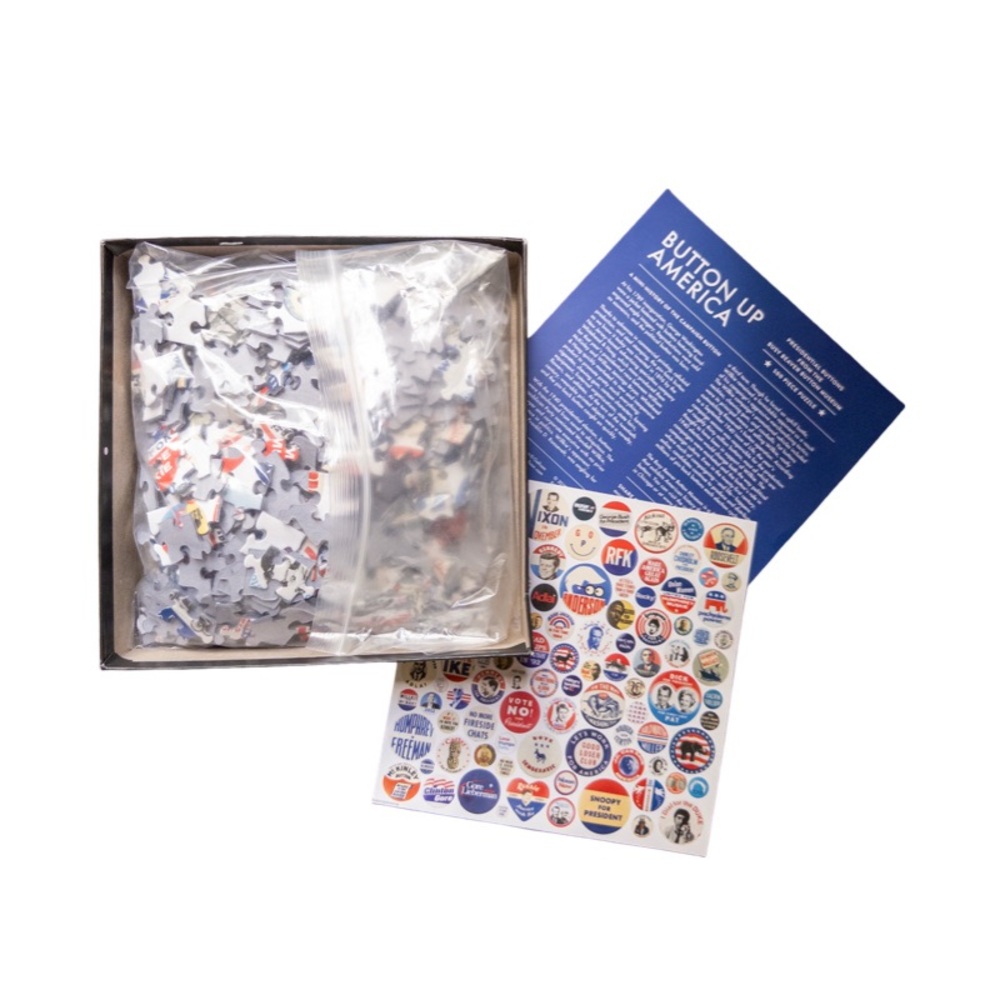 Gailson Puzzle :: Button Up America- Presidential Buttons - Picture 2 of 6